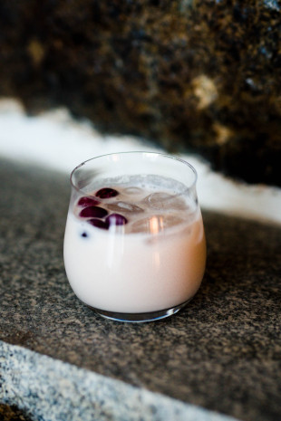 Cherry white Russian