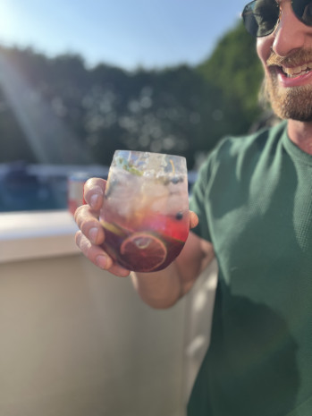 SANGRIA AUX BLEUETS